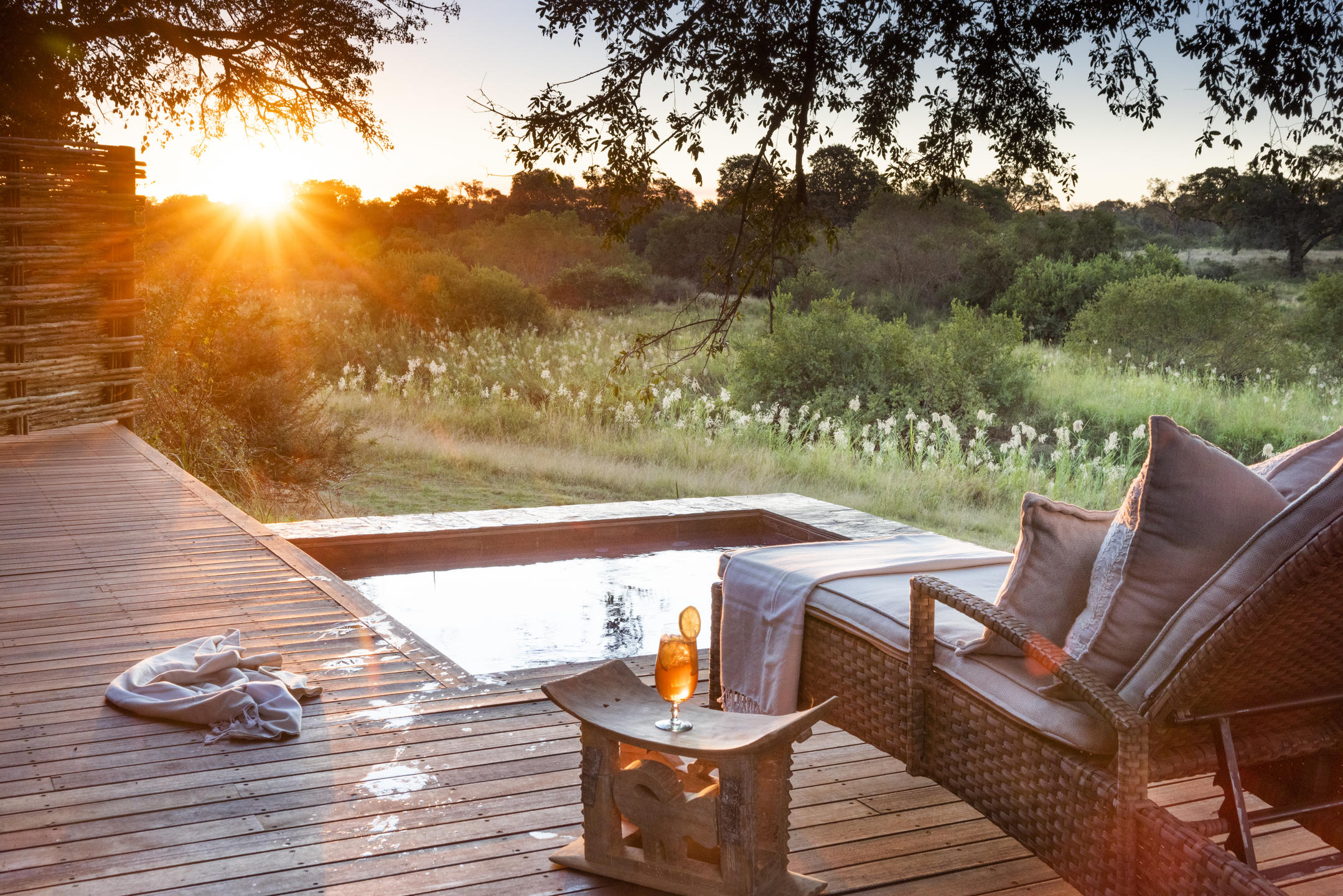 Dulini River Suite Deck